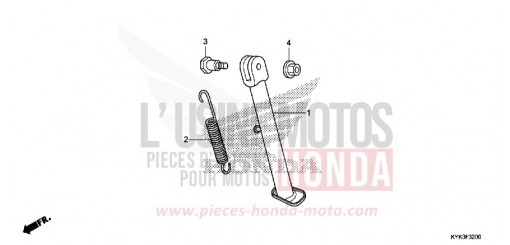 BEQUILLE CRF110FE de 2014
